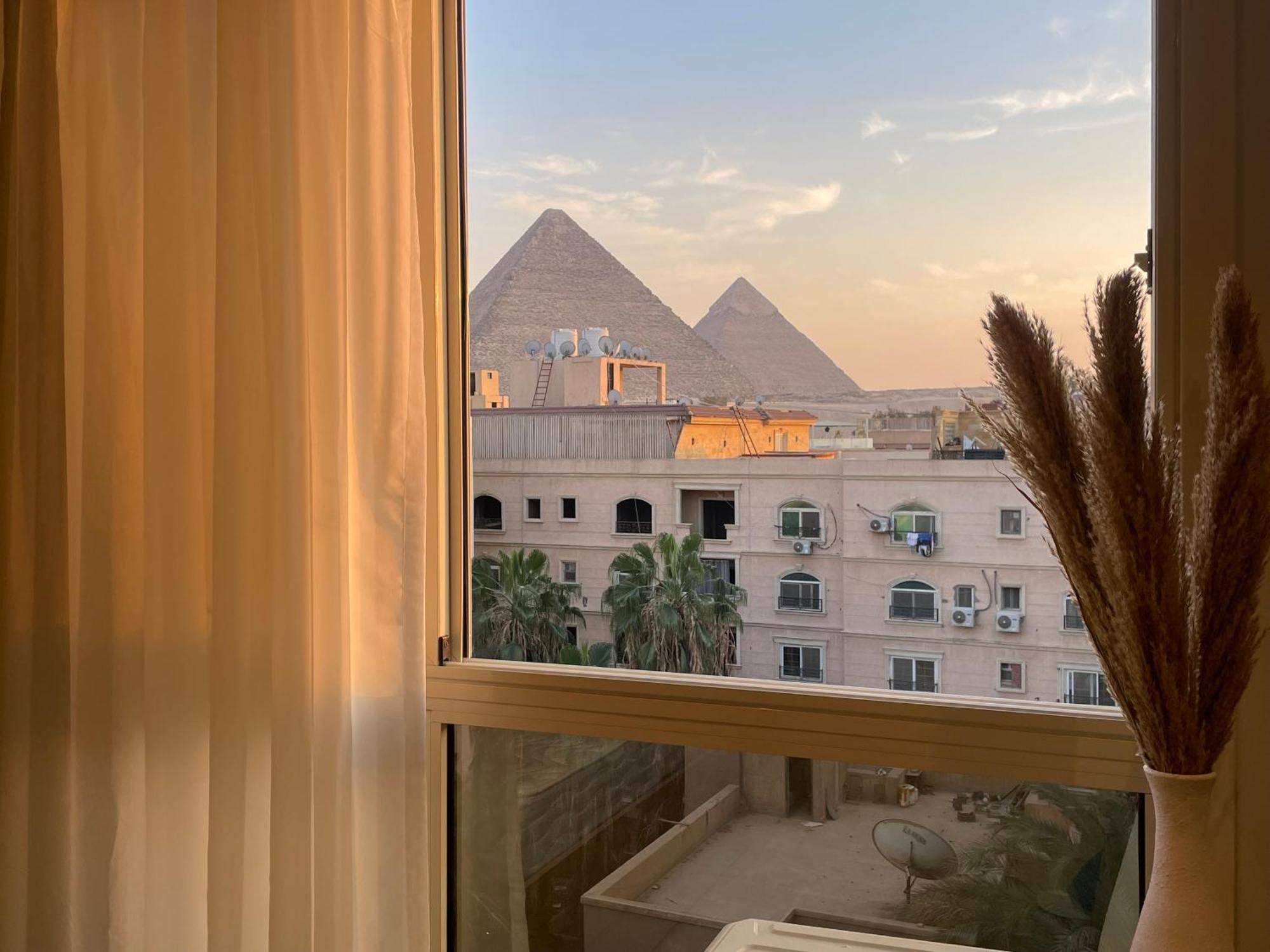 Diyar Pyramids Inn Kafrat al Jabal Exterior foto